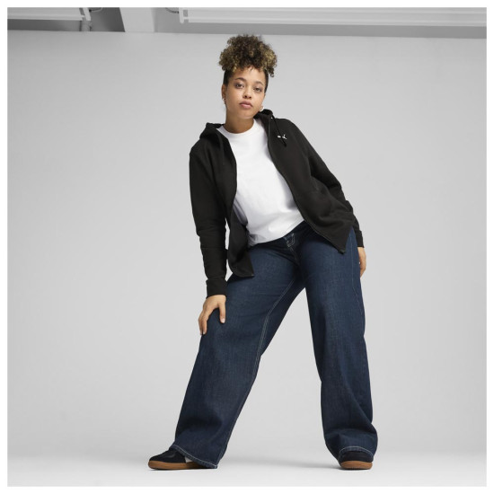 Puma Γυναικεία ζακέτα Essential Fleece Full-Zip Hoodie